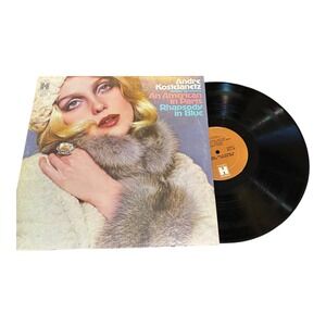 Andre Kostelanetz Gershwin An American in Paris Rhapsody in Blue Vinyl Record LP